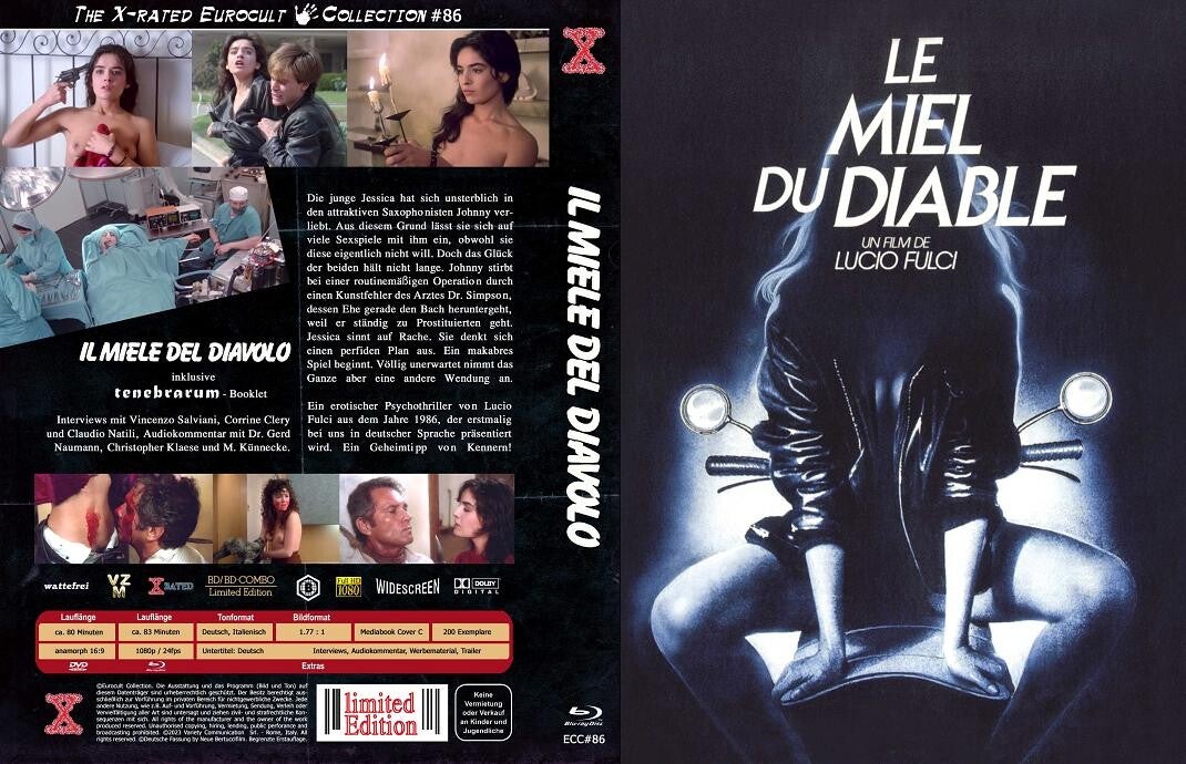 Il Miele del Diavolo - 2-Disc Mediabook - Blu-ray + DVD (Cover C) - limitiert auf 200 Stück