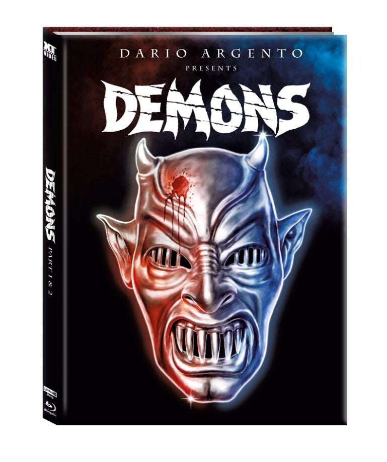Dämonen 1 & 2 Double Feature  - 4-Disc Limited Edition Mediabook - 4K UHD + Blu-ray - (Cover 1 wattiert) - ohne Limitierungsnummer