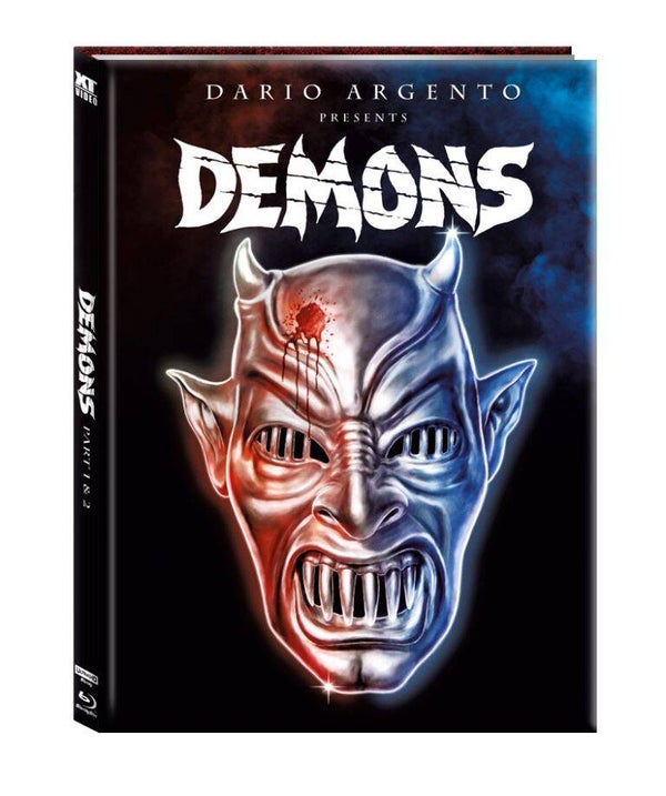 Dämonen 1 & 2 Double Feature  - 4-Disc Limited Edition Mediabook - 4K UHD + Blu-ray - (Cover 1 wattiert) - ohne Limitierungsnummer