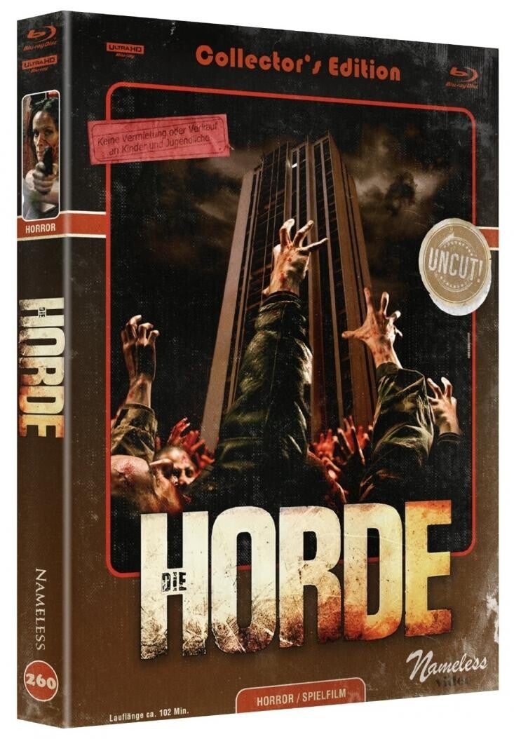 Die Horde - 2-Disc Mediabook (Cover C) 4K UHD + Blu-ray - limitiert auf 333 Stück