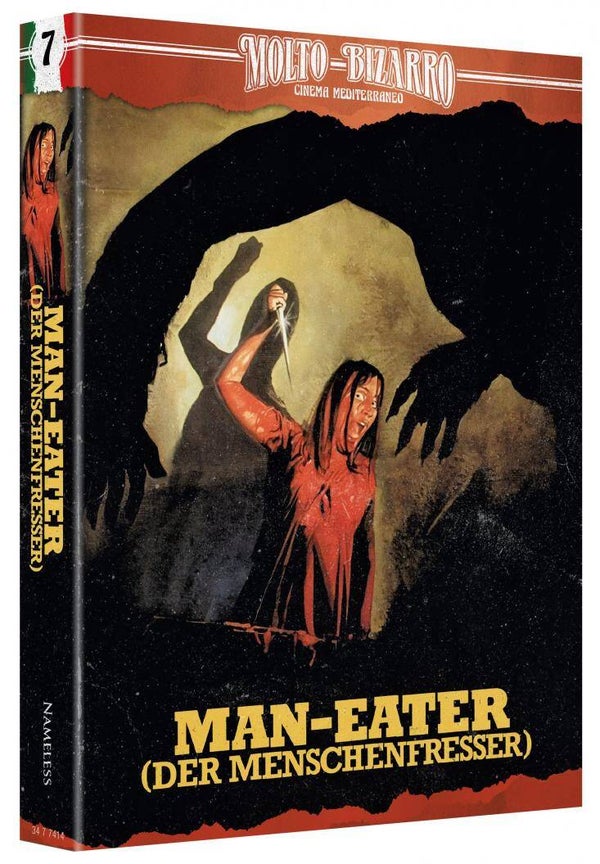 Man-Eater - Der Menschenfresser - 3-Disc Mediabook - 4K UHD + Blu-ray  (Cover I) - limitiert auf 333 Stück