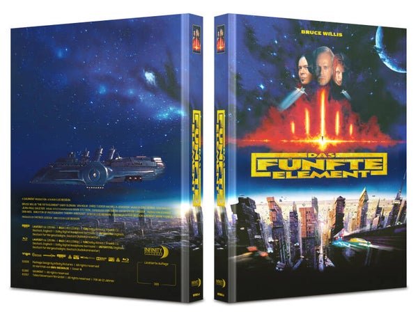 Das fünfte Element  - 2-Disc Limited Mediabook - 4K UHD + Blu-ray (Cover A)