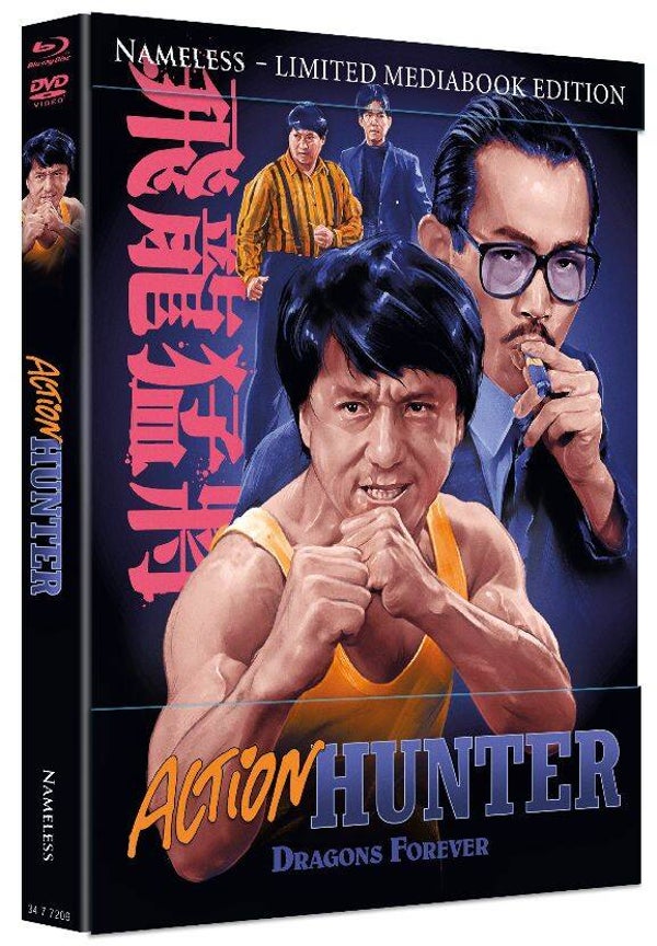 ACTION HUNTER – Mediabook Cover A (4K UHD + Blu‑ray) – Limited 500 Edition