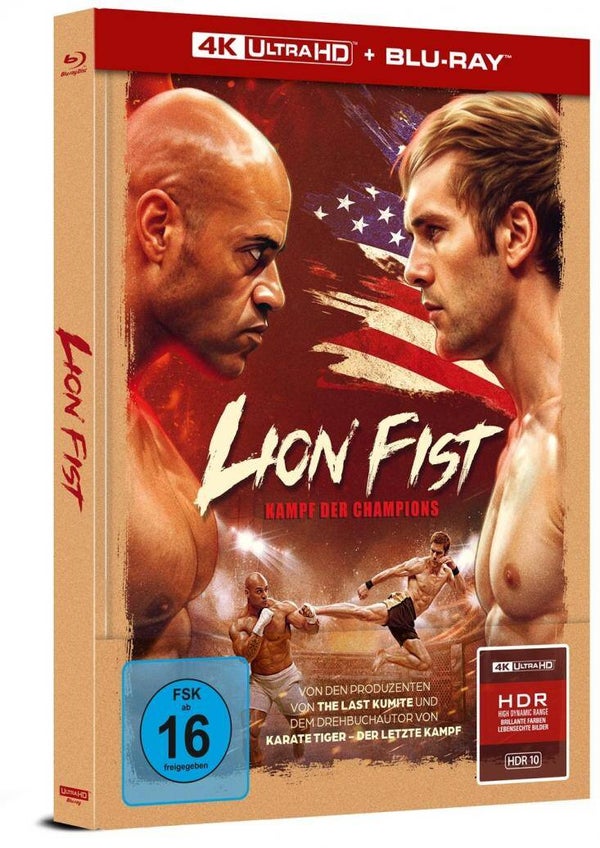 Lion Fist – Kampf der Champions -  4K UHD + Blu-ray – 2-Disc Limited Mediabook