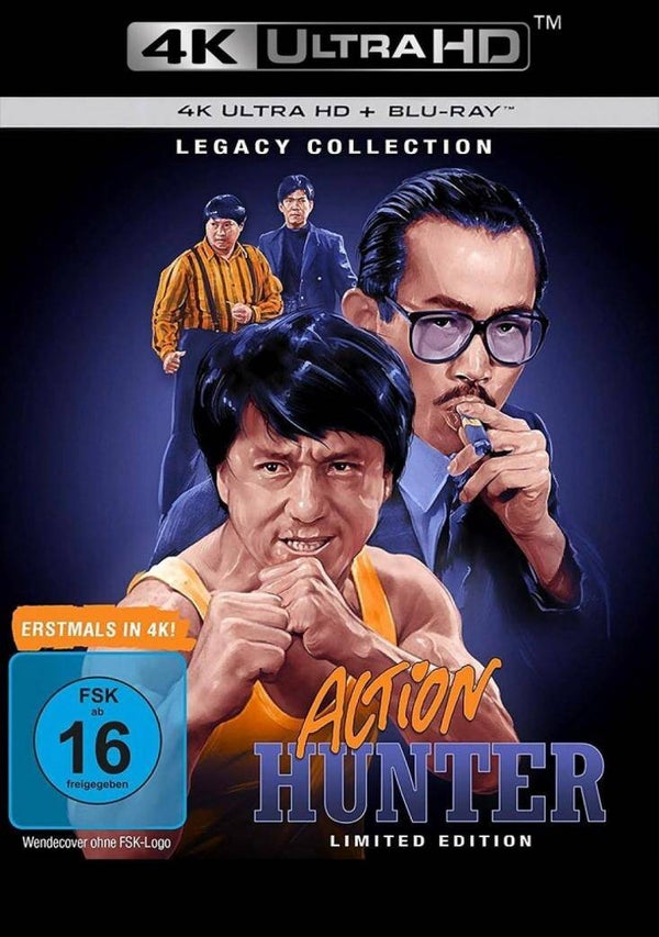 Action Hunter 4K UHD + Blu-ray – Legacy Collection (2-Disc) | Jackie Chan | 4K Ultra HD