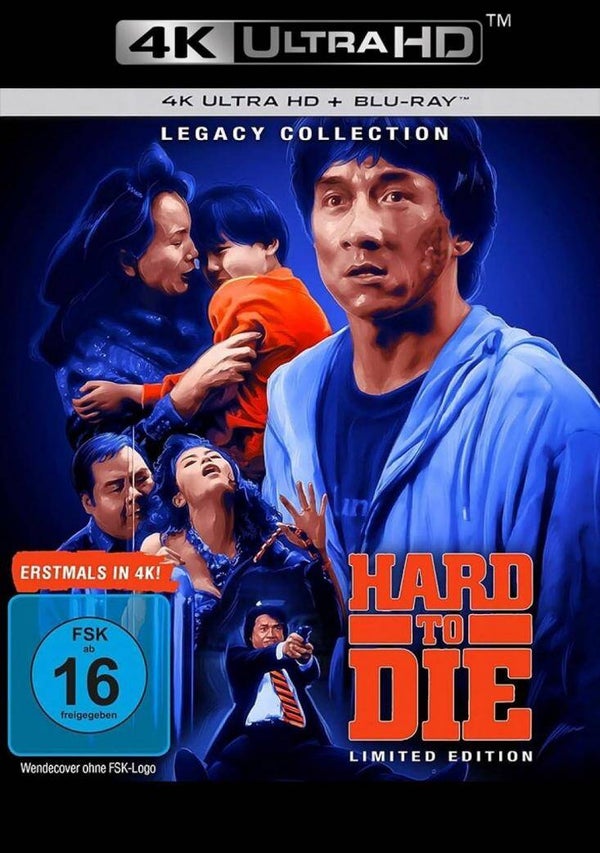 Hard to Die 4K UHD + Blu-ray – Legacy Collection (2-Disc) | Jackie Chan | 4K Ultra HD