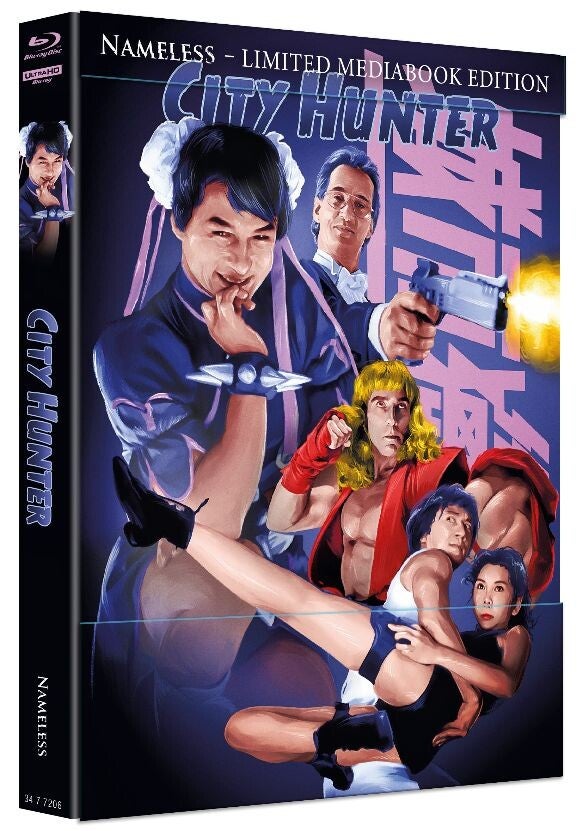 City Hunter – 2-Disc Limited Mediabook (Cover A) | 4K UHD + Blu-ray | Jackie Chan | Uncut