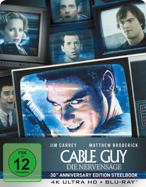 Cable Guy – Die Nervensäge 4K UHD + Blu-ray – 2-Disc Limited Steelbook | 30th Anniversary Edition
