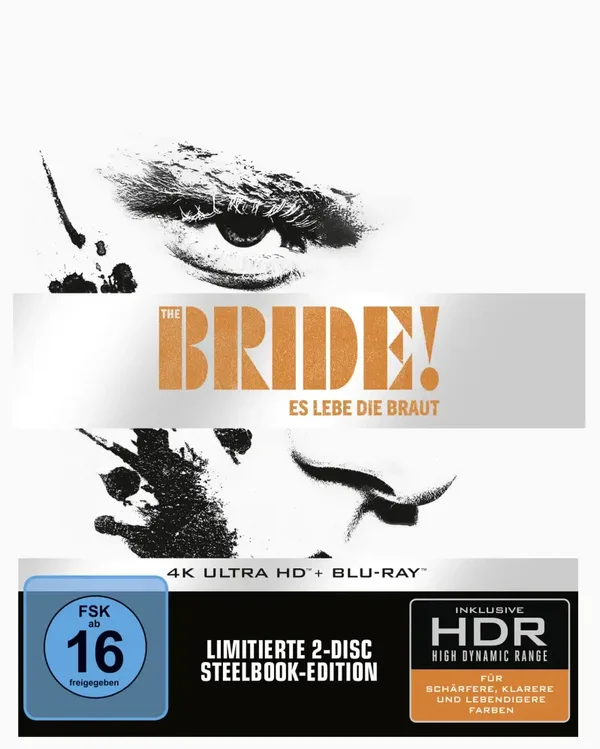 The Bride! - Es lebe die Braut - Limited Steelbook Edition (4K UHD + Blu-ray)