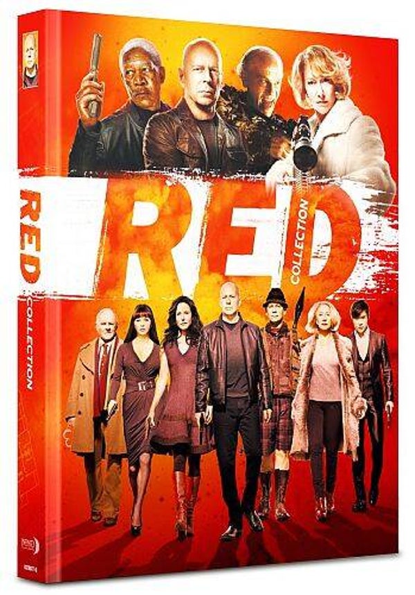 RED 1+2 Collection - Limited 111 Edition (2x 4K UHD+2x Blu-ray ) - Mediabook - Cover A