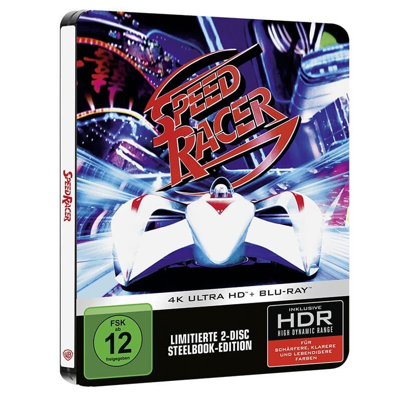 Speed Racer - 2-Disc Limited Steelbook (4KUHD + Blu-ray)