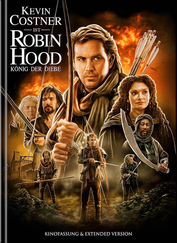 Robin Hood – König der Diebe (4K UHD + 2 Blu-rays) – Mediabook – Cover B