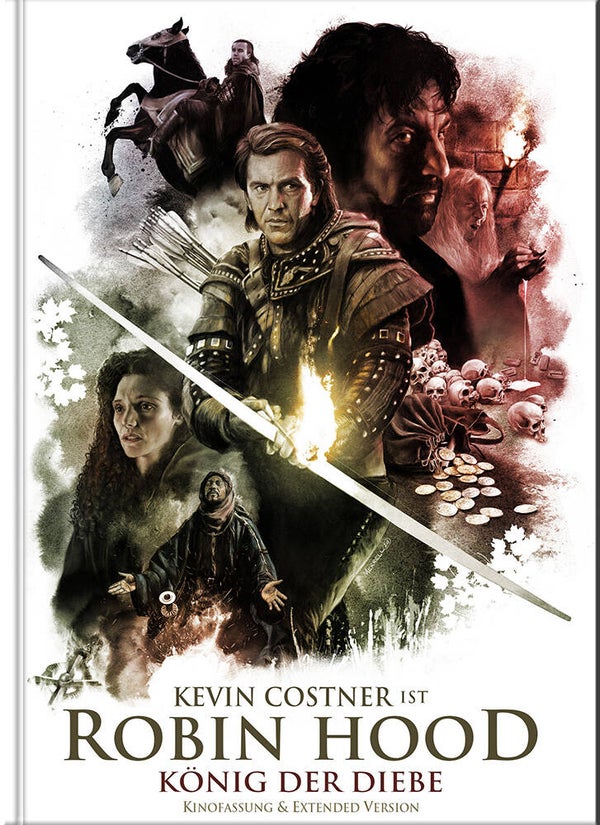 Robin Hood – König der Diebe (4K UHD + 2 Blu-rays) – Mediabook – Cover C
