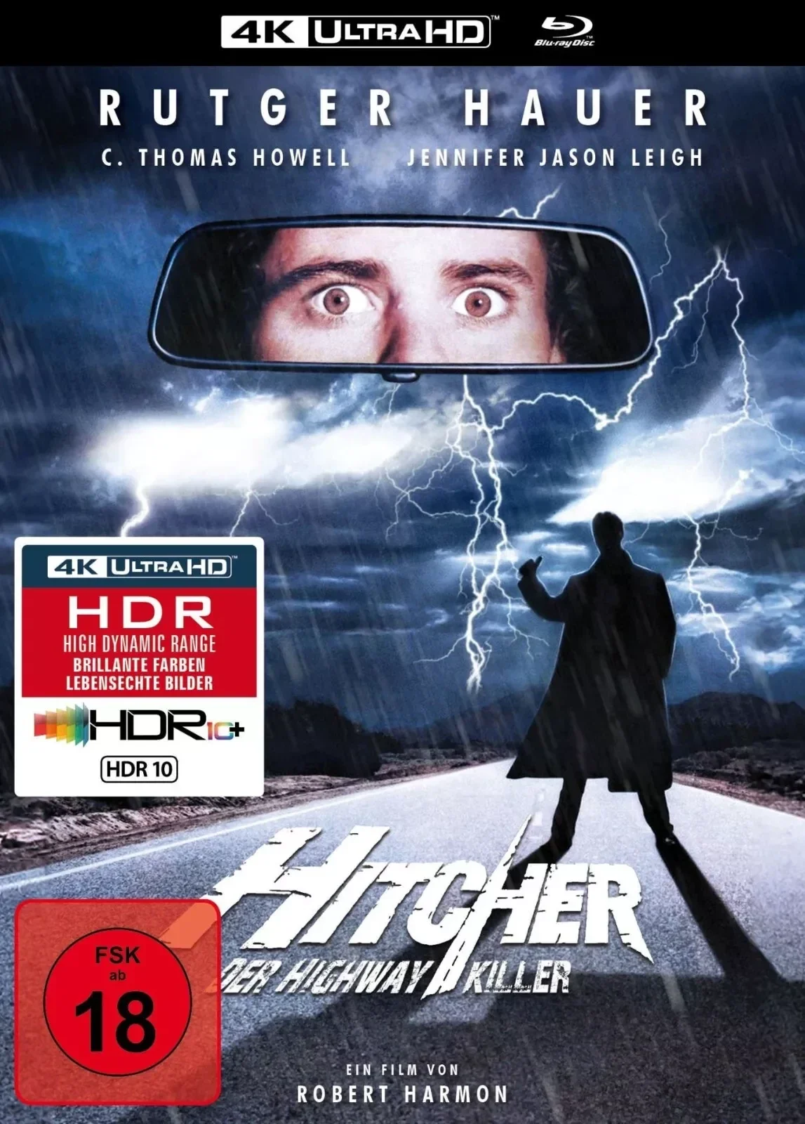 Hitcher - der Highway Killer - 2-Disc Limited Mediabook - 4K UHD + Blu-ray