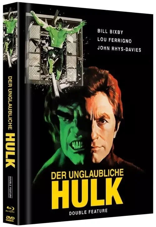Der Unglaubliche Hulk - Double Feature 2 - Disc-Limited Mediabook - Cover B
