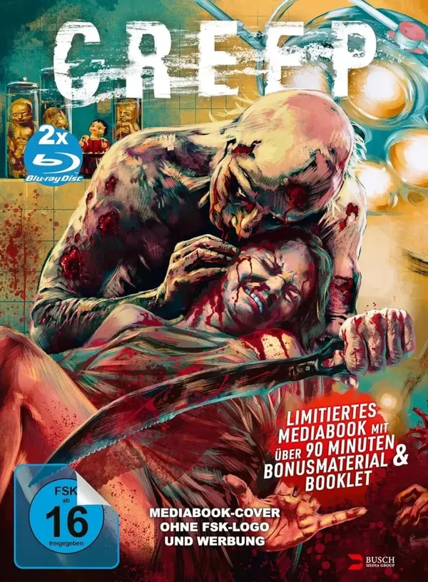Creep - 2-Disc Limited Edition Mediabook (2 Blu-rays) - Cover A