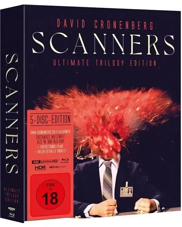 Scanners - Ultimate Trilogy Edition ( 4K Ultra HD + Blu-ray )