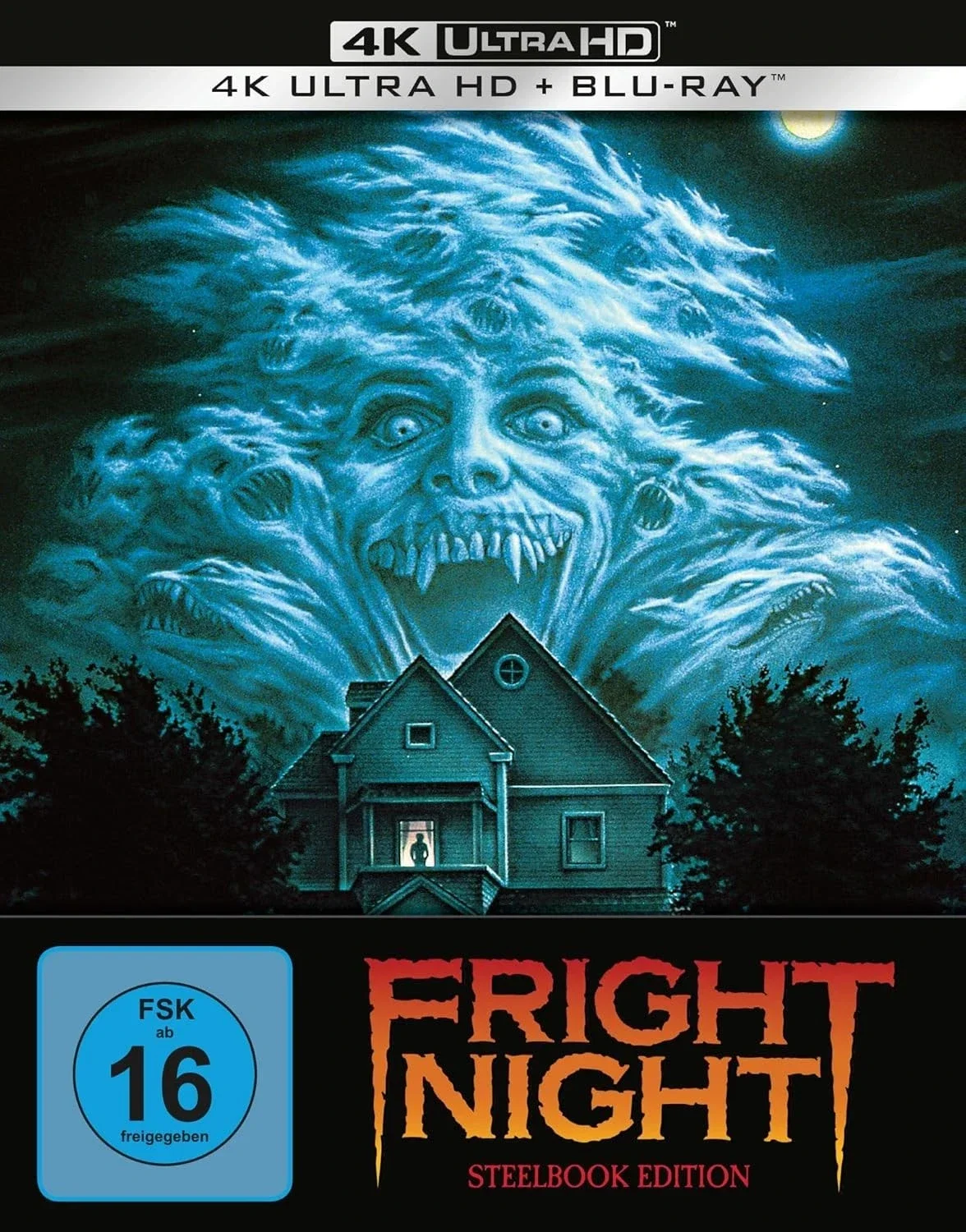Fright Night Die rabenschwarze Nacht - Limited Steelbook - 4K Ultra HD + Blu - ray