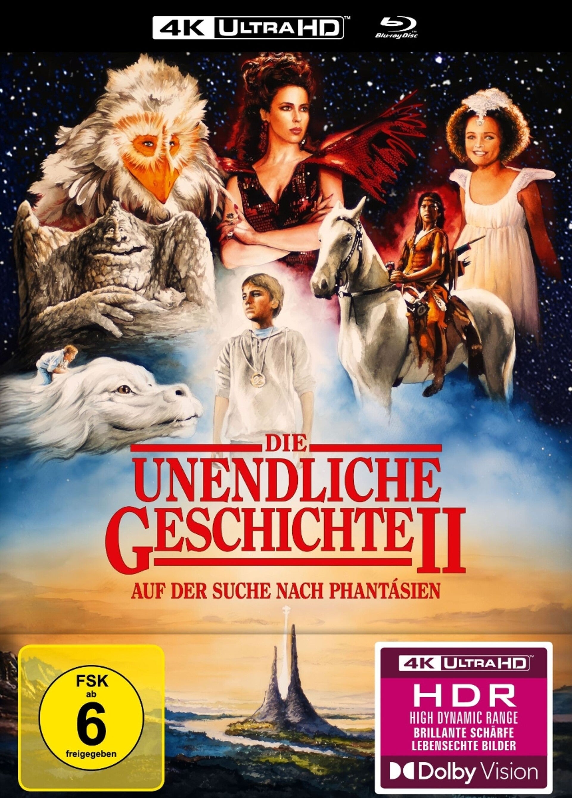 Die unendliche Geschichte II – Auf der Suche nach Phantásien | 2-Disc Limited Collector's Edition Mediabook | 4K UHD + Blu-ray
