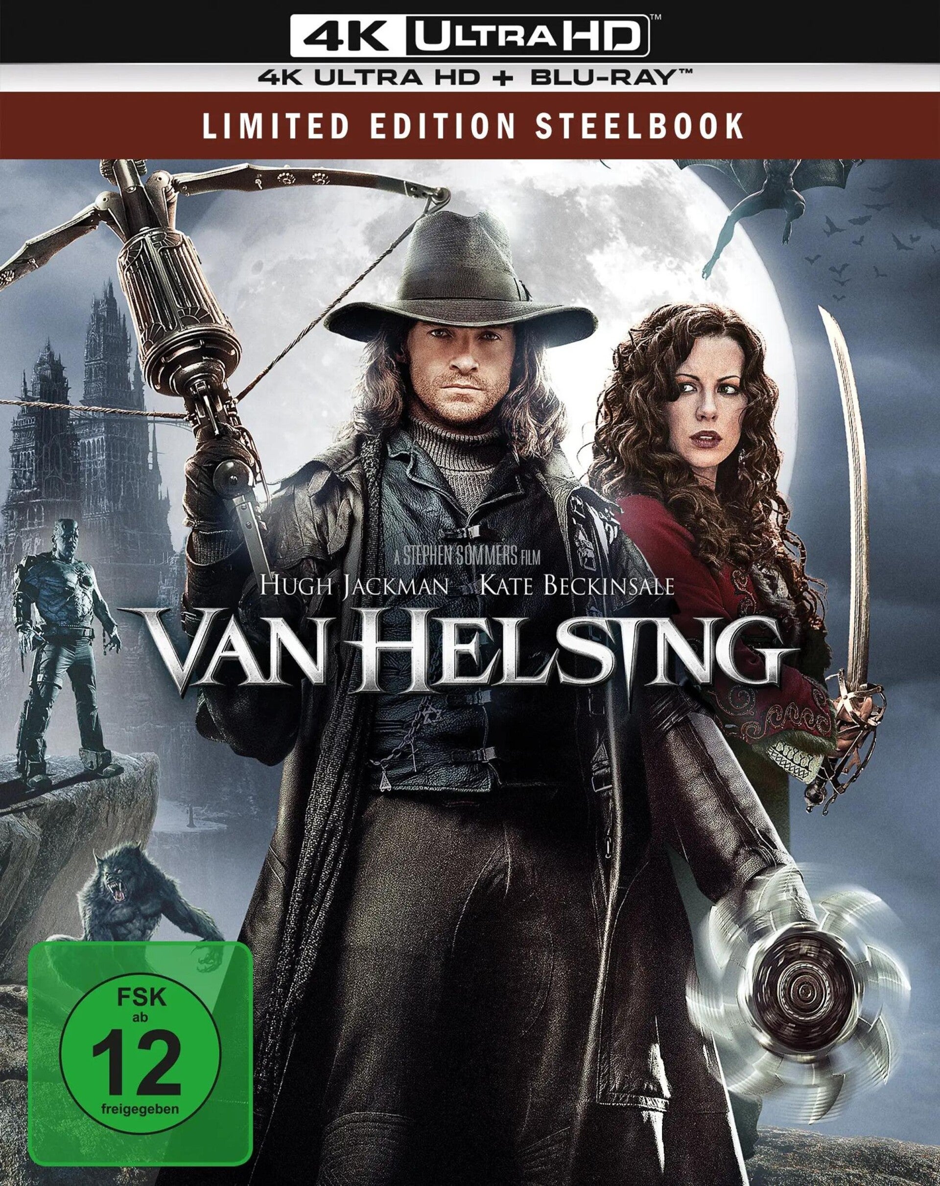 Van Helsing – 4K Ultra HD + Blu-ray im Steelbook (2-Disc Set)