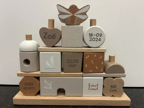 Stapelhuis | Crème | Label Label