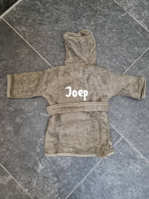 Badjas  | Leger groen | Badstof