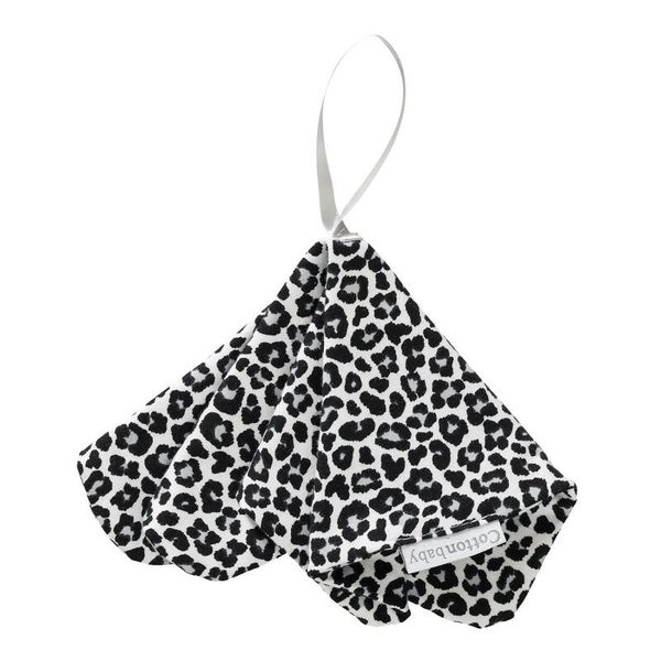 Speendoekje | Panter zwart - wit | Cotton baby