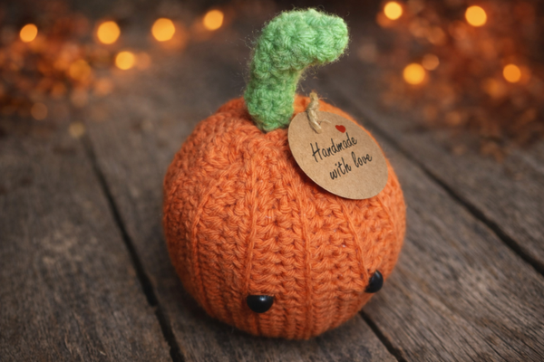 Rond pompoengezichtje klein