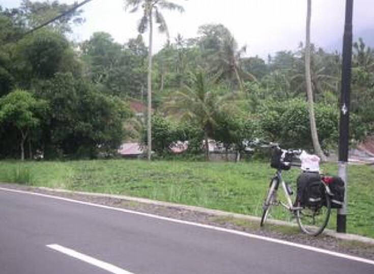 Fietsen op Bali, rijstvelden, desa's, kampongs