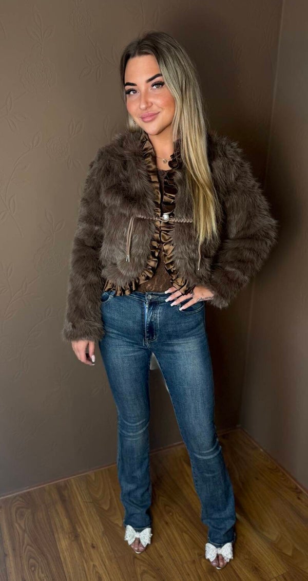 Amélie faux fur jacket
