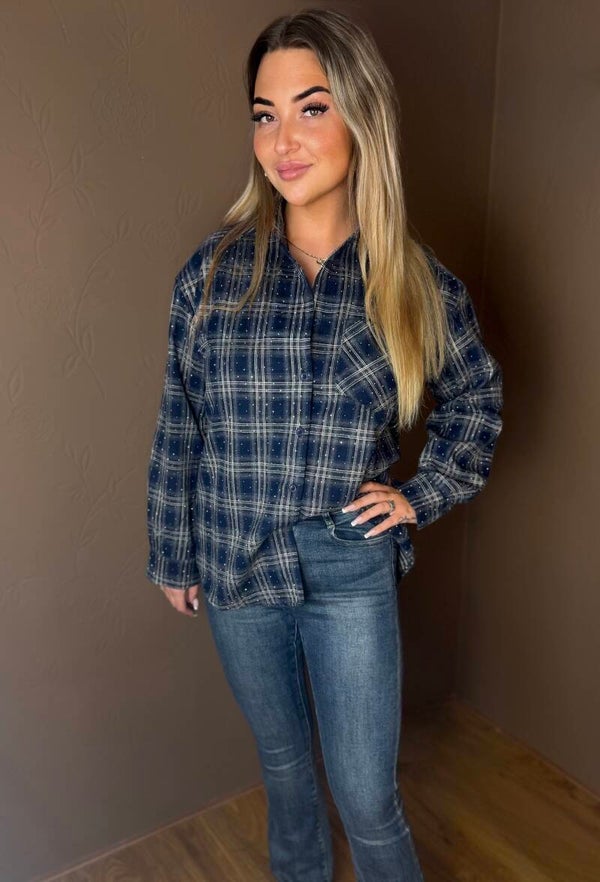 The Stella Check Blouse