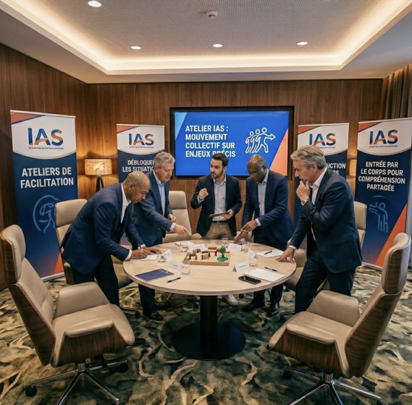 Les Ateliers IAS (Communication, Cohésion d'équipe, Leadership, Gestion du changement, Engagement, Performance commerciale)