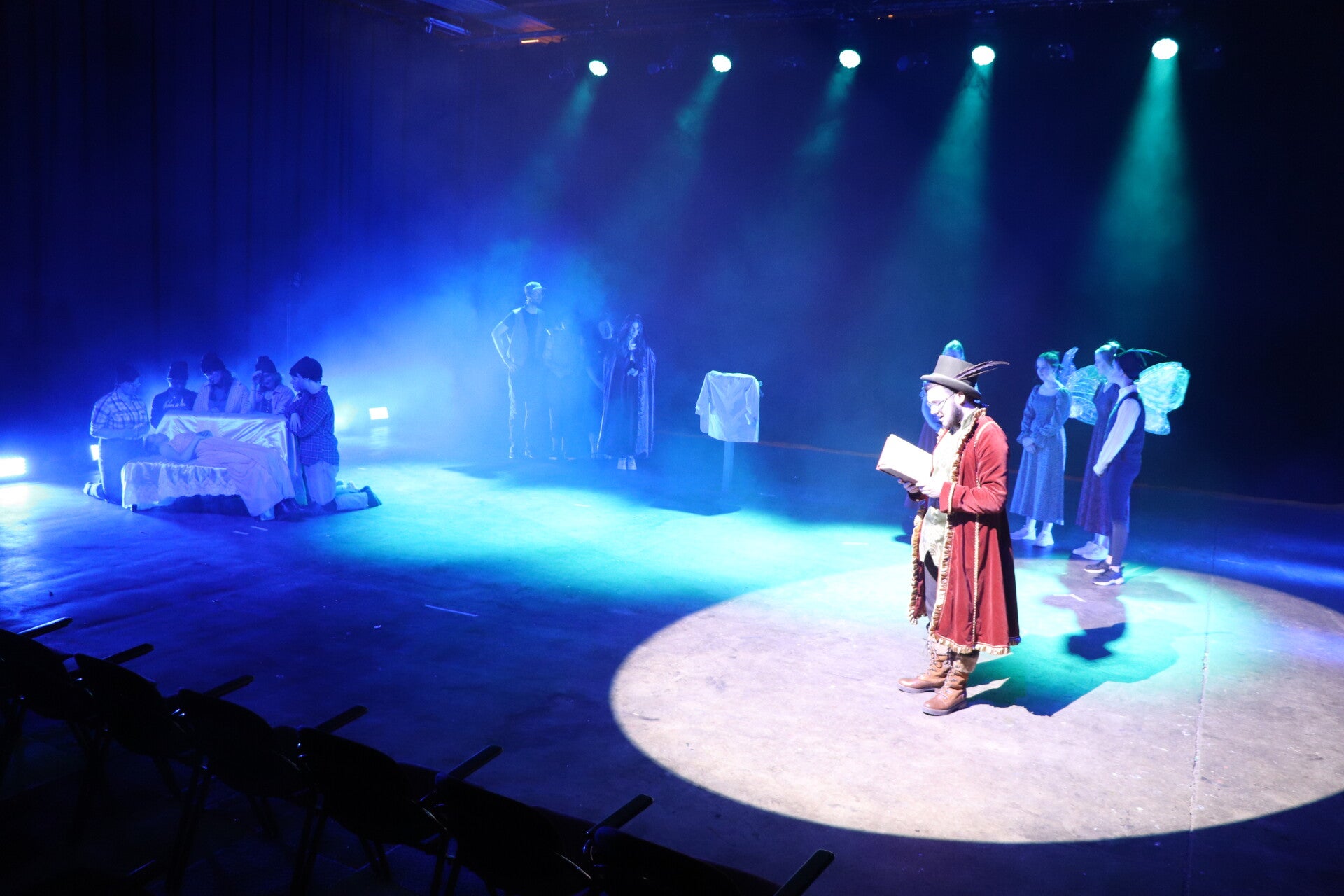 De verteller in het verhaal Musicio