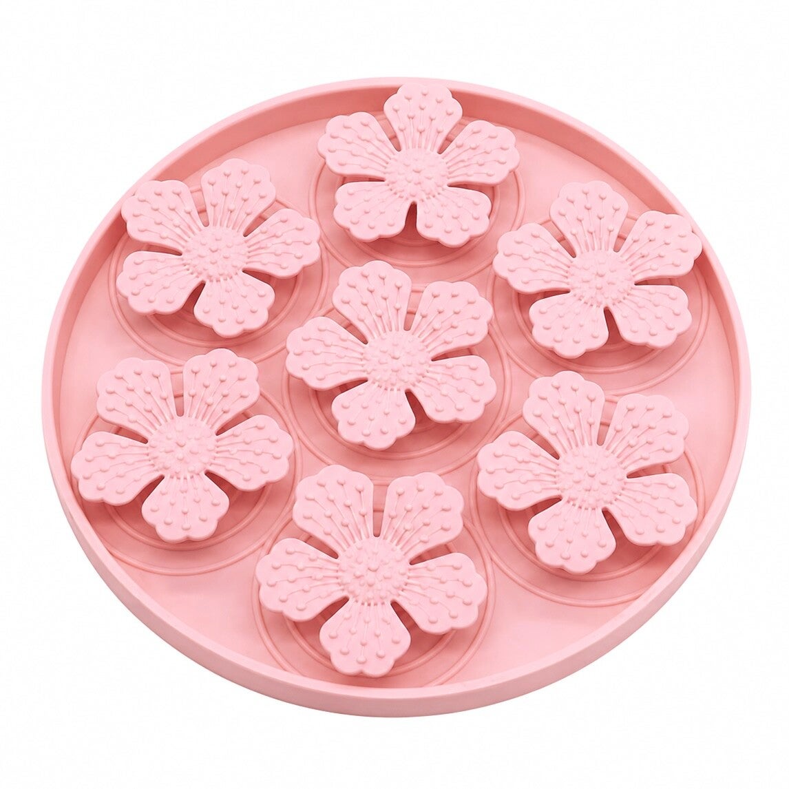 Petal Play Feeder | snuffelmat voor paarden roze