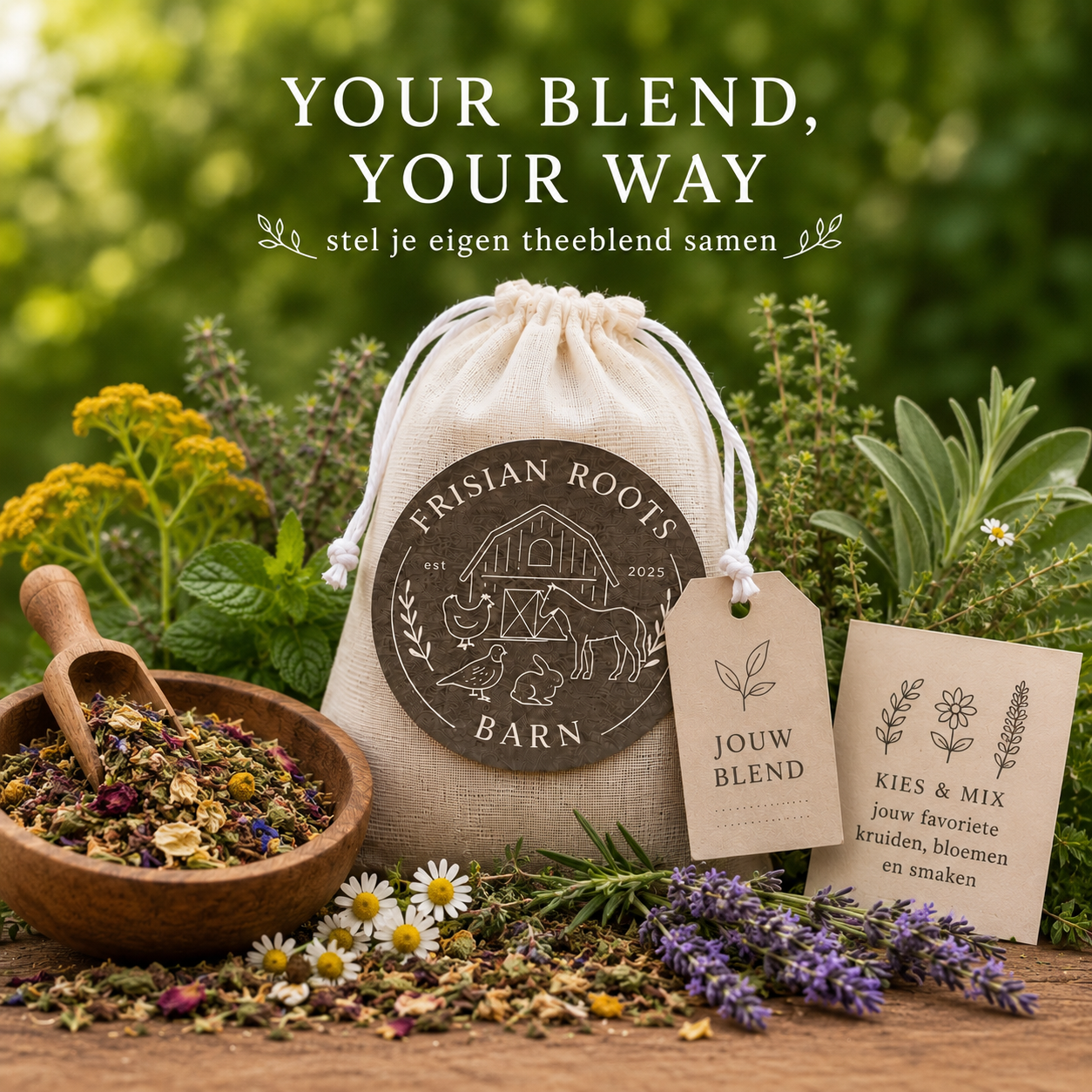 Custom Theeblend | Stel je eigen theeblend samen
