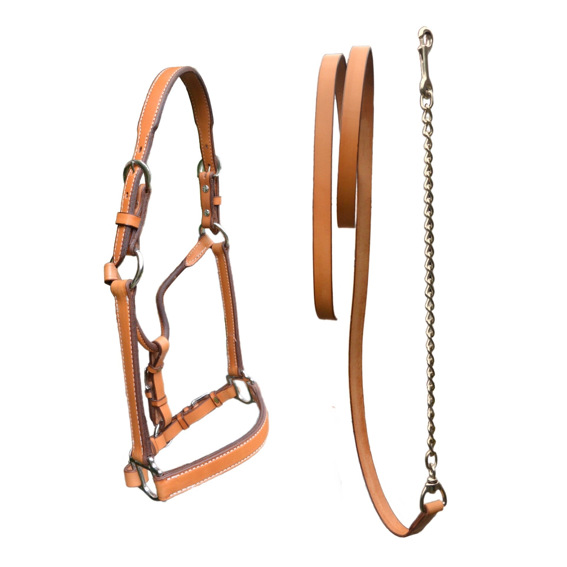 Tory leather western showhalster & leadrope