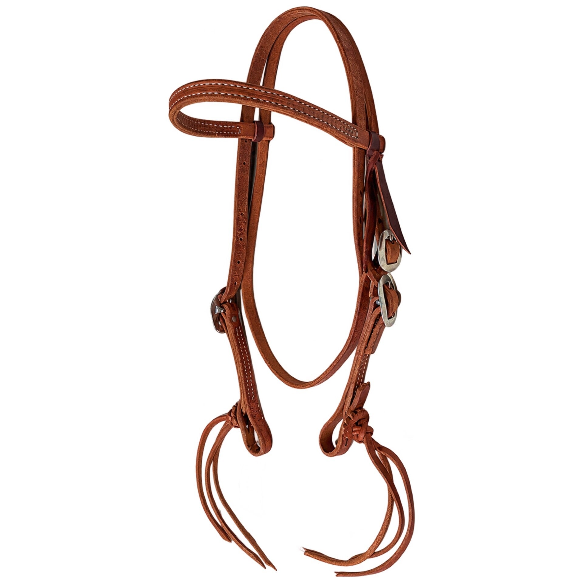 Hermann Oak Leather browband westernhoofdstel - maat quarter