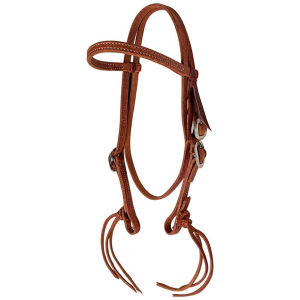 Hermann Oak Leather browband westernhoofdstel - maat quarter