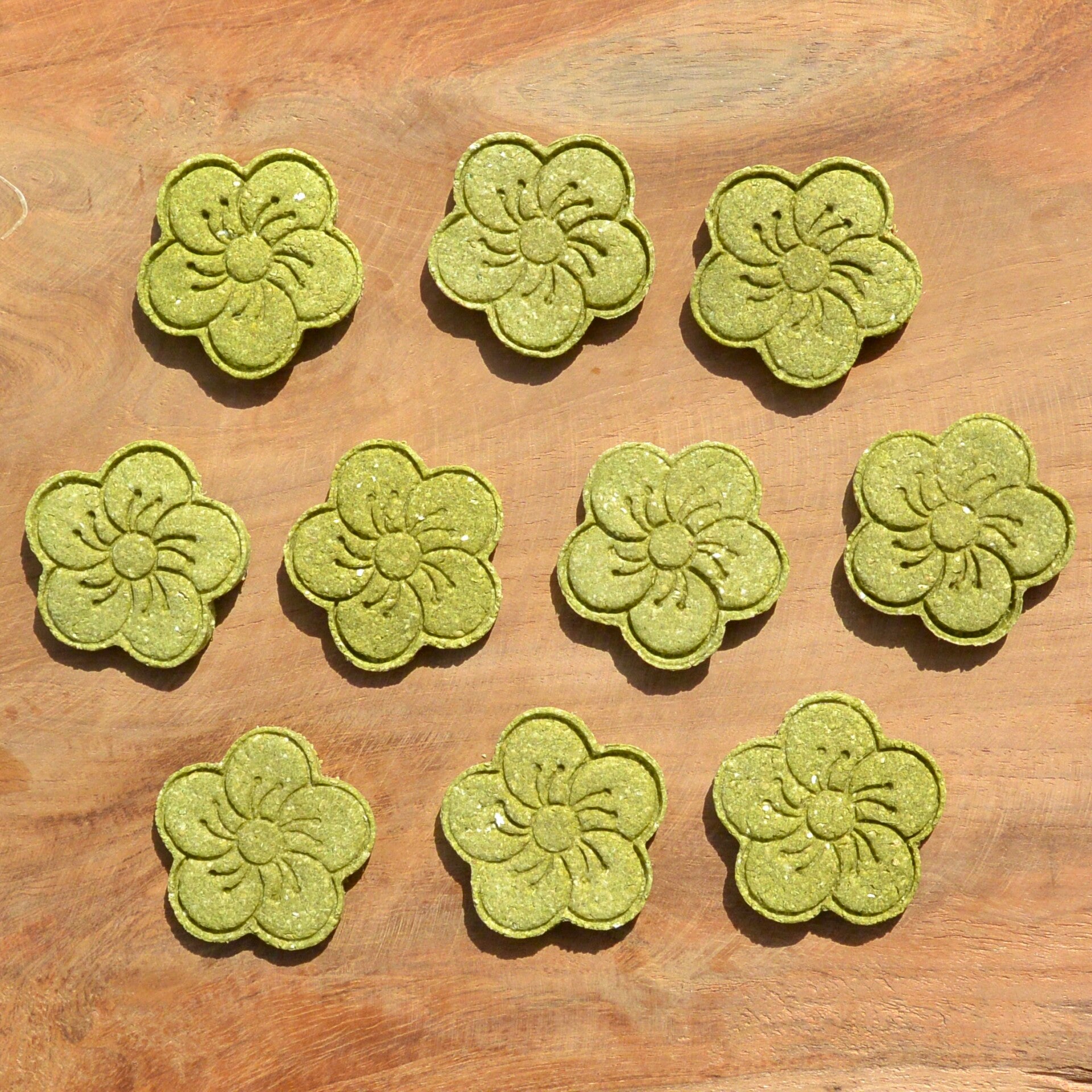 Spinazie koekjes | 100% natuurlijke koekjes voor konijnen & knaagdieren
