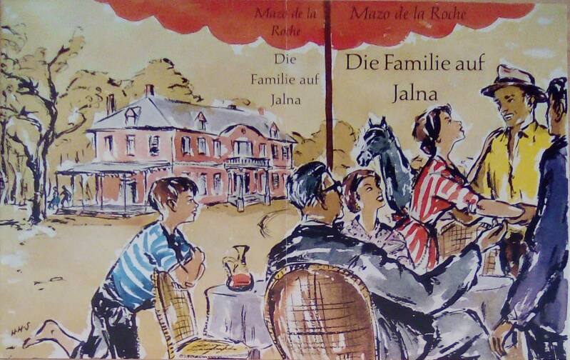 HHS Buchumschlag Mazo de la Roche Die Familie auf Jalna, Eugen Diederichs Verlag