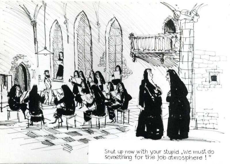 HHS Nonnenwitz: Streit mit Oberin wegen Aktzeichenkurs mit männlichem Model