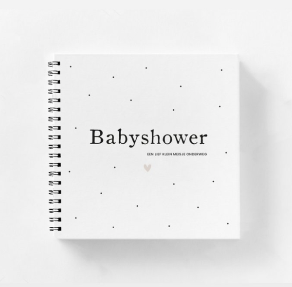 Babyshower Invulboekje - Meisje