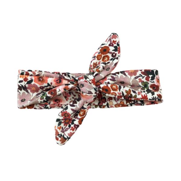 Haarband Fleurs White