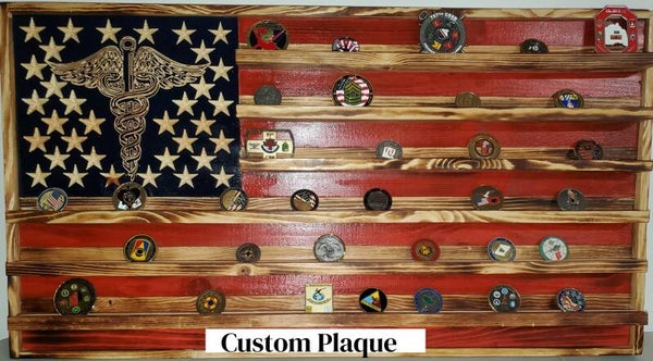 Large Medical Corps Coin Challenge Flag