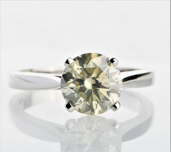 Diamond ring 0,70 karaat SI1