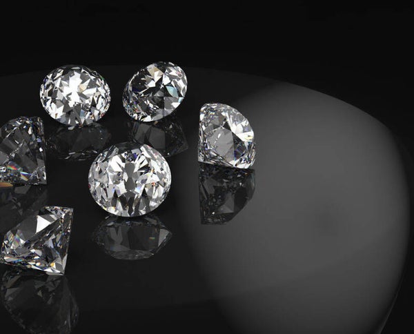 Losse hele kleine Diamanten VS kleur E-F round per karaat 1,40-1,50 MM