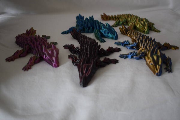 Dragon - Flex - Print in Place - groot