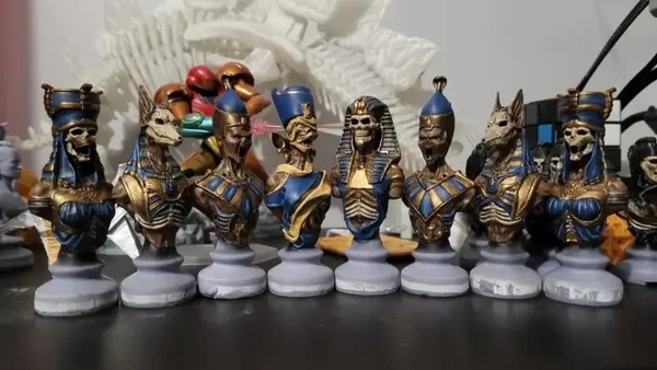 Schaakstukken - Egypt - Dead and Undead