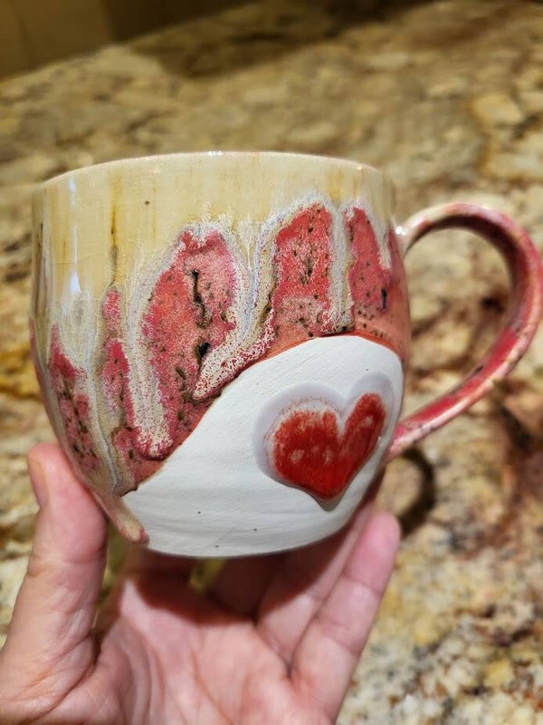 Heart mug 11oz