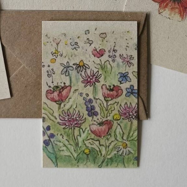 Minikaartje Bloemenveldje